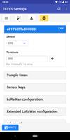 برنامه‌نما Sensor settings عکس از صفحه