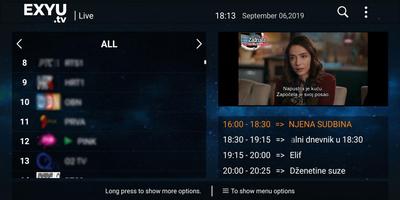 EXYU.tv - Internet Televizija اسکرین شاٹ 3