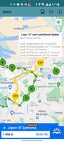 Skånetrafiken live map Affiche