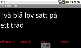 2 Schermata Läsövning