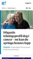 hd.se - Helsingborgs Dagblad capture d'écran 1