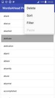 WordsAHead Pro screenshot 1