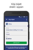 Ultra – Umeås lokaltrafik capture d'écran 2