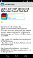 Lexikon 2K Schwedisch Wörterbücher Screenshot 1
