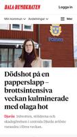 dalademokraten.se screenshot 1