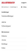 dalademokraten.se screenshot 2