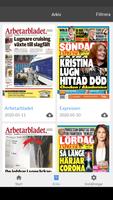 Arbetarbladet e-tidning captura de pantalla 1