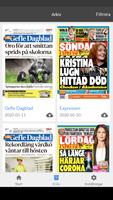 Gefle Dagblad e-tidning screenshot 1