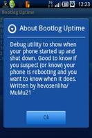 Bootlog Uptime imagem de tela 1