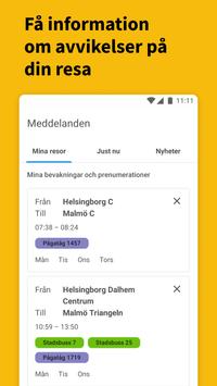Skånetrafiken اسکرین شاٹ 2