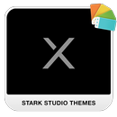 BLACK X Xperia Theme APK