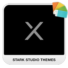 BLACK X Xperia Theme icône