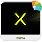 X YELLOW Xperia Theme icono