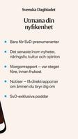Svenska Dagbladet ảnh chụp màn hình 1