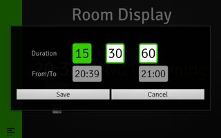 Room Display 3: 会議を予約する スクリーンショット 1