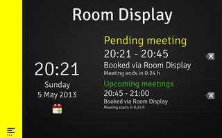 Room Display 3: 会議を予約する スクリーンショット 2