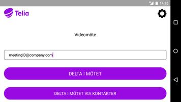 Telia Videomöte تصوير الشاشة 1