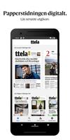 ttela e-tidning Cartaz