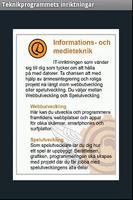 Teknikprogrammets inriktningar poster