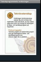 Teknikprogrammets inriktningar screenshot 1