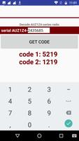 Code for AUZ1Z4 ポスター