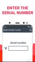 برنامه‌نما Radio Decode V-series عکس از صفحه