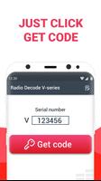 برنامه‌نما Radio Decode V-series عکس از صفحه