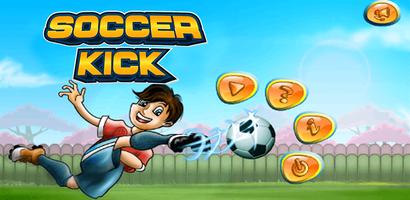 Soccer Kick Poster