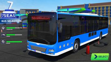 Bus Simulator 2023 HD Driving Affiche