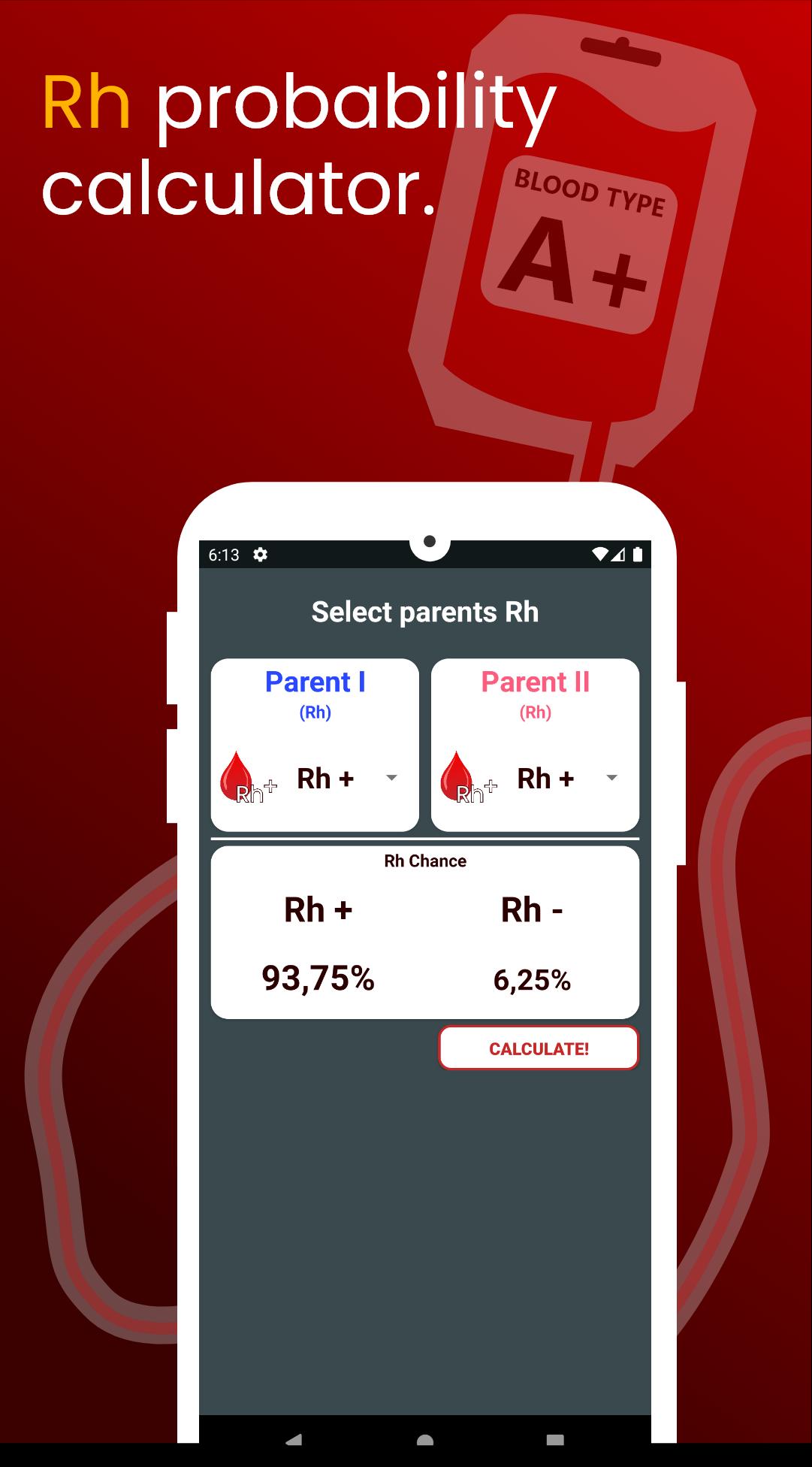 Blood Type Calculator APK for Android Download