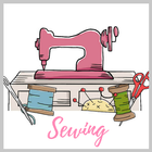 Lessons learn sewing icon