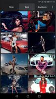 Sexy Car Girls Wallpapers HD 4 Ekran Görüntüsü 3