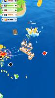 Raft Craft: Ocean War تصوير الشاشة 1