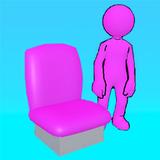 Seat Right: Color Match 3D ícone