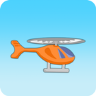 2D Helicopter simgesi