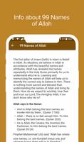 99 Names of Allah with Meaning captura de pantalla 3