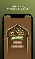 Panduan Solat Tarawih - 8 Rakaat poster