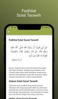 Panduan Solat Tarawih - 8 Rakaat screenshot 1