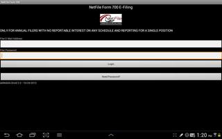 NetFile FPPC Form 700 SEI تصوير الشاشة 2