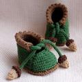 Baby Slippers Pattern Crochet