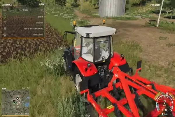 FARMING SIMULATOR 19, O INÍCIO DE GAMEPLAY NA FAZENDA