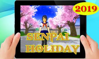 senpai 2019 highschool simulator hint Poster