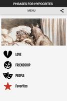 Phrases for Hypocrites الملصق