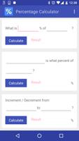 Percentage Calculator ảnh chụp màn hình 1