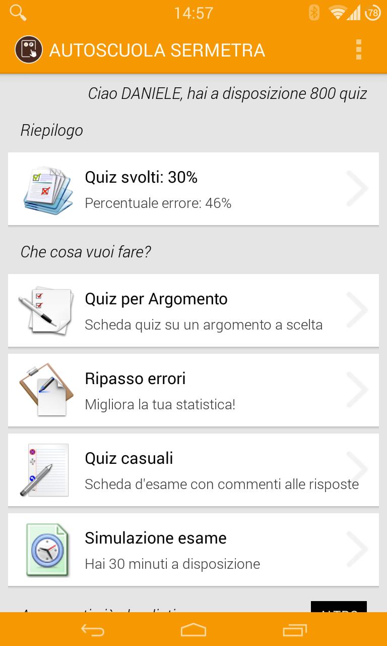 SCARICA GALILEO QUIZ PATENTE