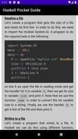 Haskell Pocket Guide スクリーンショット 2