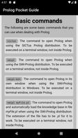 Prolog Pocket Guide capture d'écran 1