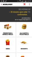 McDelivery Singapore स्क्रीनशॉट 1