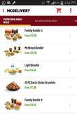McDelivery Singapore स्क्रीनशॉट 2