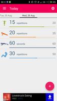 Fitness Log الملصق